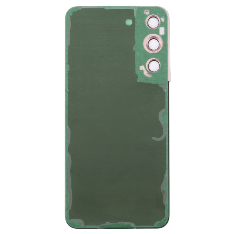 For Samsung Galaxy S22 5G SM-S901B Battery Back Cover with Camera Lens Cover (Red) -  by buy2fix | Online Shopping UK | buy2fix
