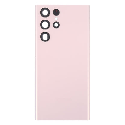 For Samsung Galaxy S22 Ultra 5G SM-S908B Battery Back Cover with Camera Lens Cover (Gold) -  by buy2fix | Online Shopping UK | buy2fix