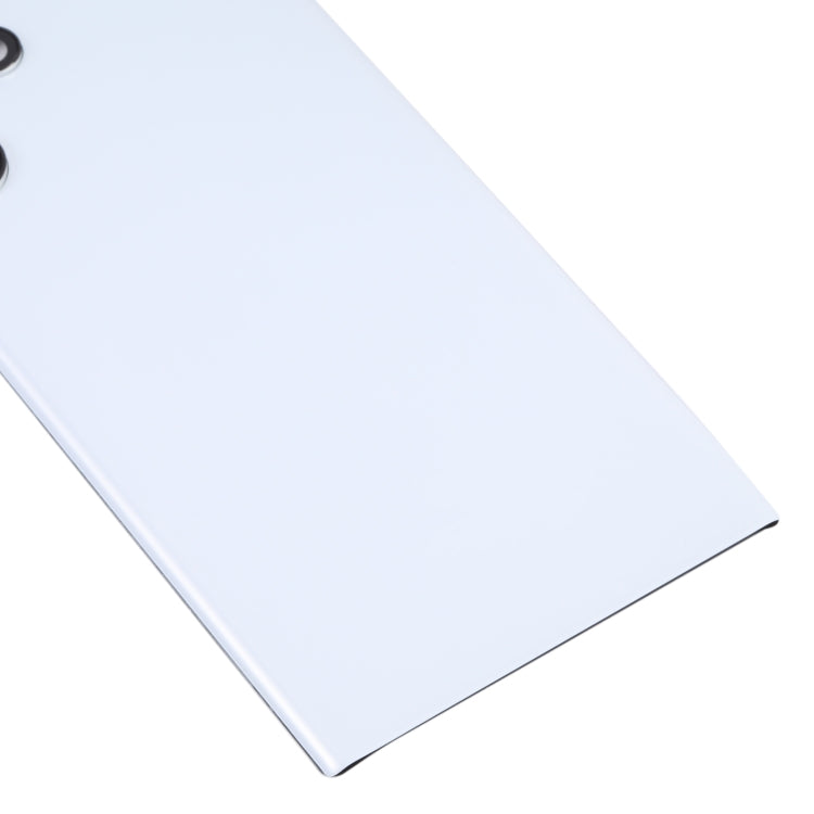 For Samsung Galaxy S22 Ultra 5G SM-S908B Battery Back Cover with Camera Lens Cover (White) -  by buy2fix | Online Shopping UK | buy2fix