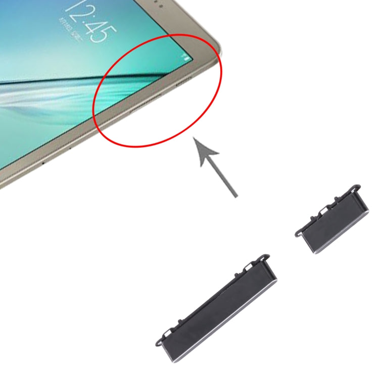 Power Button and Volume Control Button for Samsung Galaxy Tab S2 9.7 SM-T810/T813/T815/T817/T819(Black) - Home key & Side Key by buy2fix | Online Shopping UK | buy2fix