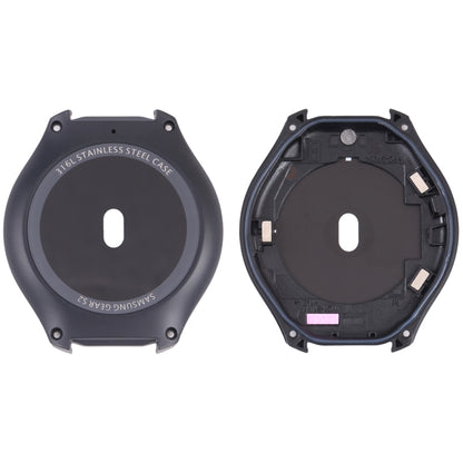 Rear Housing Cover with Glass Lens For Samsung Gear S2 SM-R720 (Black) - Other Parts by buy2fix | Online Shopping UK | buy2fix