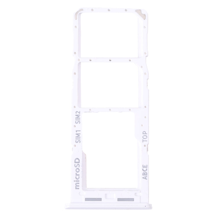 For Samsung Galaxy A23 SM-A235 Original SIM Card Tray + SIM Card Tray + Micro SD Card Tray (White) - Card Tray by buy2fix | Online Shopping UK | buy2fix