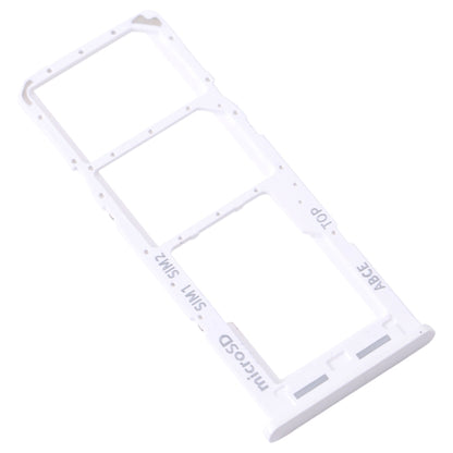 For Samsung Galaxy A23 SM-A235 Original SIM Card Tray + SIM Card Tray + Micro SD Card Tray (White) - Card Tray by buy2fix | Online Shopping UK | buy2fix