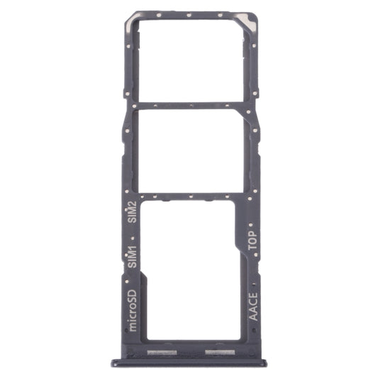 For Samsung Galaxy A13 SM-A135 Original SIM Card Tray + SIM Card Tray + Micro SD Card Tray (Black) - Card Tray by buy2fix | Online Shopping UK | buy2fix
