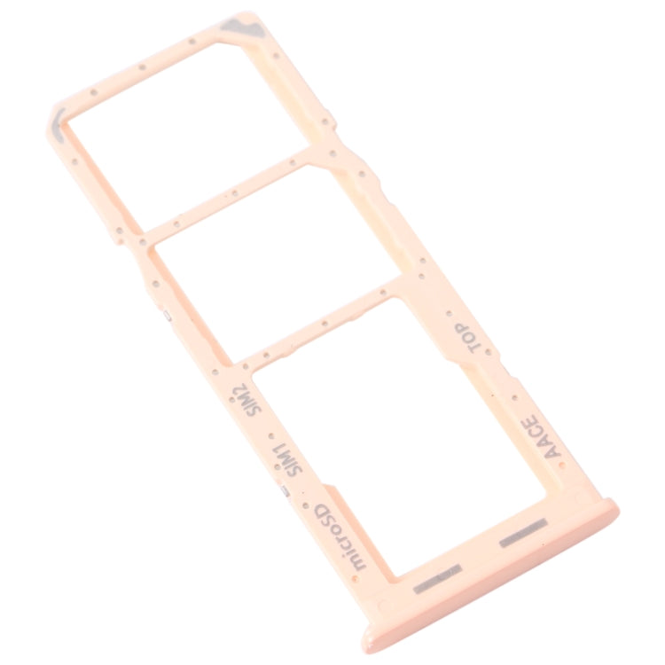 For Samsung Galaxy A13 SM-A135 Original SIM Card Tray + SIM Card Tray + Micro SD Card Tray (Pink) - Card Tray by buy2fix | Online Shopping UK | buy2fix