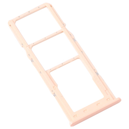 For Samsung Galaxy A13 SM-A135 Original SIM Card Tray + SIM Card Tray + Micro SD Card Tray (Pink) - Card Tray by buy2fix | Online Shopping UK | buy2fix