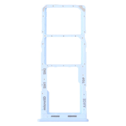 For Samsung Galaxy A13 SM-A135 Original SIM Card Tray + SIM Card Tray + Micro SD Card Tray (Blue) - Card Tray by buy2fix | Online Shopping UK | buy2fix