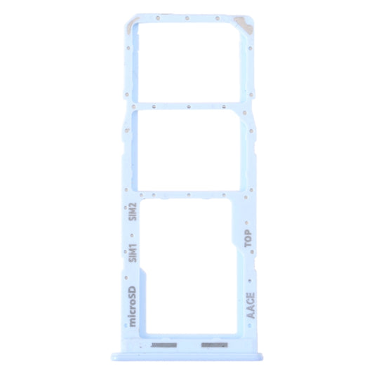 For Samsung Galaxy A13 SM-A135 Original SIM Card Tray + SIM Card Tray + Micro SD Card Tray (Blue) - Card Tray by buy2fix | Online Shopping UK | buy2fix