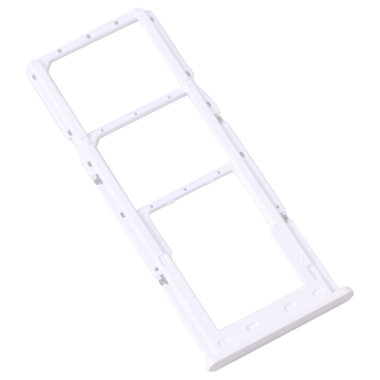 For Samsung Galaxy A13 SM-A135 Original SIM Card Tray + SIM Card Tray + Micro SD Card Tray (White) - Card Tray by buy2fix | Online Shopping UK | buy2fix