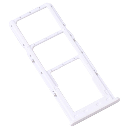 For Samsung Galaxy A13 SM-A135 Original SIM Card Tray + SIM Card Tray + Micro SD Card Tray (White) - Card Tray by buy2fix | Online Shopping UK | buy2fix