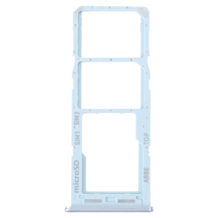 For Samsung Galaxy M23 SM-M236B Original SIM Card Tray + SIM Card Tray + Micro SD Card Tray (Blue) - Card Tray by buy2fix | Online Shopping UK | buy2fix