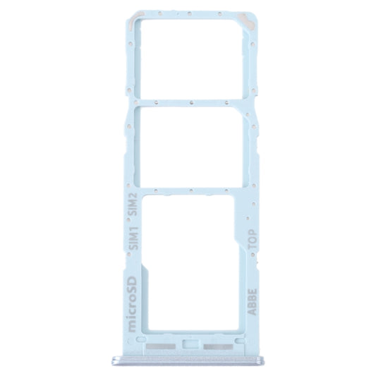 For Samsung Galaxy M23 SM-M236B Original SIM Card Tray + SIM Card Tray + Micro SD Card Tray (Blue) - Card Tray by buy2fix | Online Shopping UK | buy2fix
