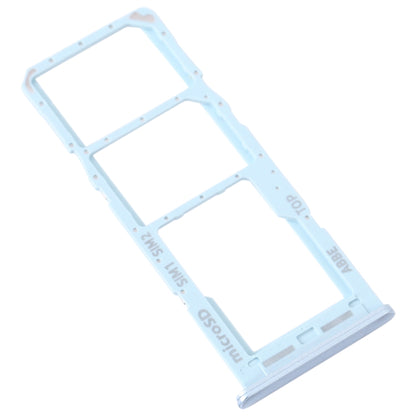 For Samsung Galaxy M23 SM-M236B Original SIM Card Tray + SIM Card Tray + Micro SD Card Tray (Blue) - Card Tray by buy2fix | Online Shopping UK | buy2fix