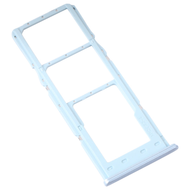 For Samsung Galaxy M23 SM-M236B Original SIM Card Tray + SIM Card Tray + Micro SD Card Tray (Blue) - Card Tray by buy2fix | Online Shopping UK | buy2fix