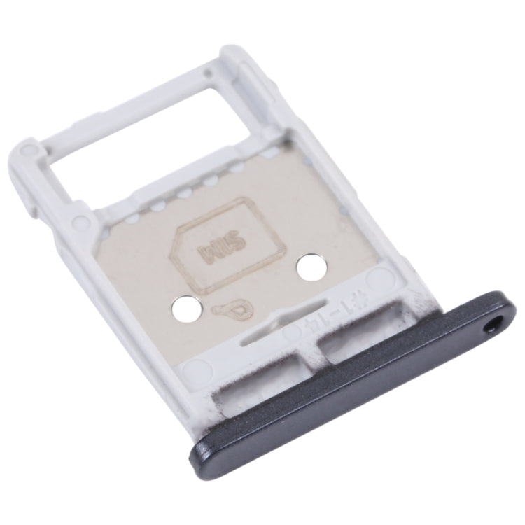 For Samsung Galaxy Tab S7 FE SM-T736 SIM Card Tray + Micro SD Card Tray (Black) - Card Tray by buy2fix | Online Shopping UK | buy2fix
