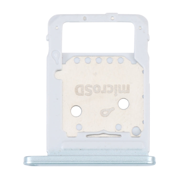 For Samsung Galaxy Tab S7 FE SM-T736 SIM Card Tray + Micro SD Card Tray (Blue) - Card Tray by buy2fix | Online Shopping UK | buy2fix