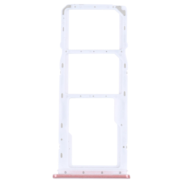 For Samsung Galaxy A04 SM-A045F Original SIM Card Tray + SIM Card Tray + Micro SD Card Tray (Pink) - Card Tray by buy2fix | Online Shopping UK | buy2fix