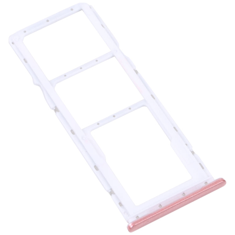 For Samsung Galaxy A04 SM-A045F Original SIM Card Tray + SIM Card Tray + Micro SD Card Tray (Pink) - Card Tray by buy2fix | Online Shopping UK | buy2fix