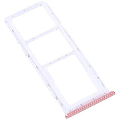 For Samsung Galaxy A04 SM-A045F Original SIM Card Tray + SIM Card Tray + Micro SD Card Tray (Pink) - Card Tray by buy2fix | Online Shopping UK | buy2fix