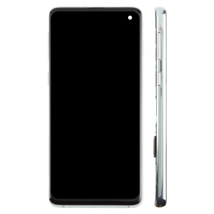 For Samsung Galaxy S10 4G SM-G973F 6.05 inch TFT LCD Screen Digitizer Full Assembly with Frame, Not Supporting Fingerprint Identification(Green) - LCD Screen by buy2fix | Online Shopping UK | buy2fix