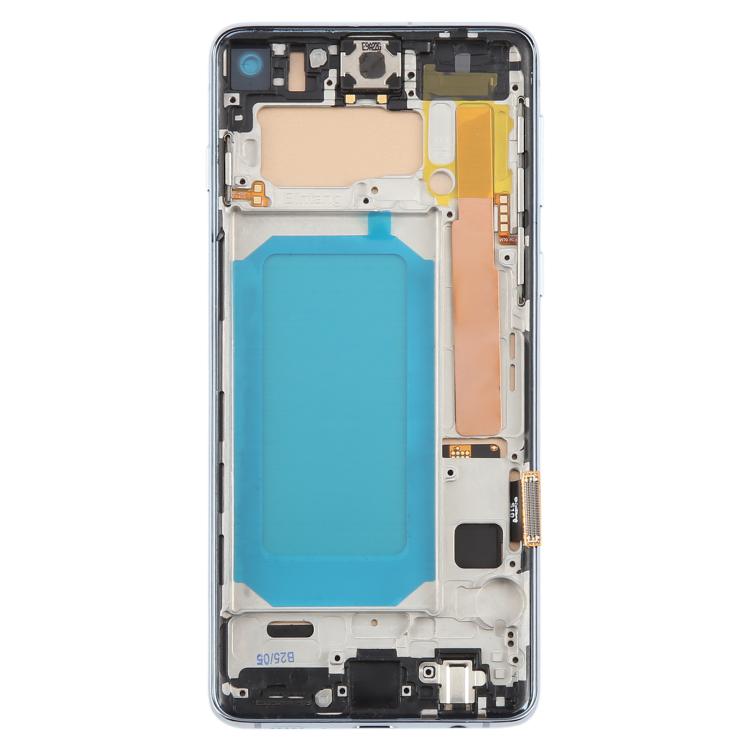 For Samsung Galaxy S10 4G SM-G973F 6.05 inch TFT LCD Screen Digitizer Full Assembly with Frame, Not Supporting Fingerprint Identification(Blue) - LCD Screen by buy2fix | Online Shopping UK | buy2fix