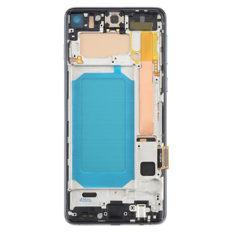 For Samsung Galaxy S10 4G SM-G973F 6.05 inch TFT LCD Screen Digitizer Full Assembly with Frame, Not Supporting Fingerprint Identification(Gray) - LCD Screen by buy2fix | Online Shopping UK | buy2fix