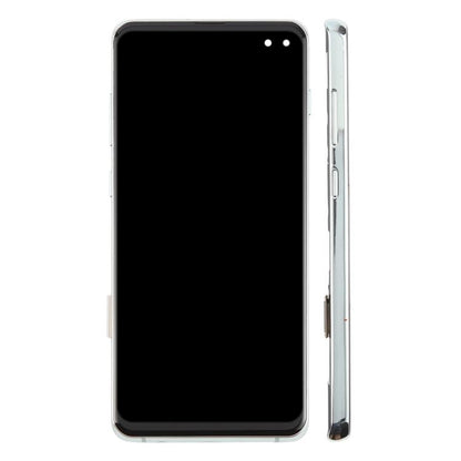 For Samsung Galaxy S10+ SM-G975F 6.38 inch TFT LCD Screen Digitizer Full Assembly with Frame, Not Supporting Fingerprint Identification(Green) - LCD Screen by buy2fix | Online Shopping UK | buy2fix