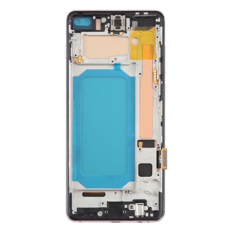 For Samsung Galaxy S10+ SM-G975F 6.38 inch TFT LCD Screen Digitizer Full Assembly with Frame, Not Supporting Fingerprint Identification(Gold) - LCD Screen by buy2fix | Online Shopping UK | buy2fix