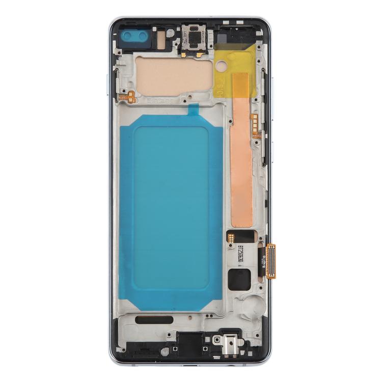 For Samsung Galaxy S10+ SM-G975F 6.38 inch TFT LCD Screen Digitizer Full Assembly with Frame, Not Supporting Fingerprint Identification(Blue) - LCD Screen by buy2fix | Online Shopping UK | buy2fix