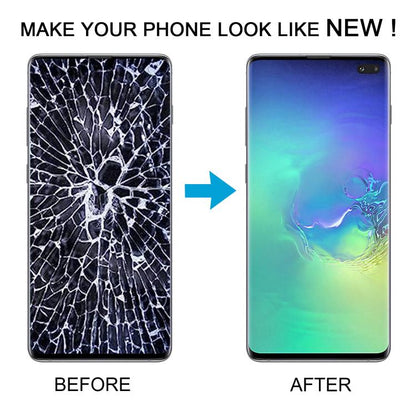 For Samsung Galaxy S10+ SM-G975F 6.38 inch TFT LCD Screen Digitizer Full Assembly with Frame, Not Supporting Fingerprint Identification(Gold) - LCD Screen by buy2fix | Online Shopping UK | buy2fix