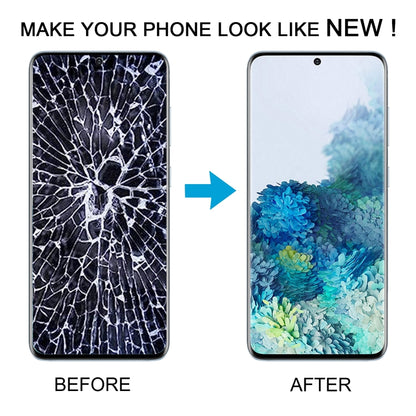 TFT LCD Screen For Samsung Galaxy S20 SM-G980 Digitizer Full Assembly with Frame,Not Supporting Fingerprint Identification(Grey) - LCD Screen by buy2fix | Online Shopping UK | buy2fix