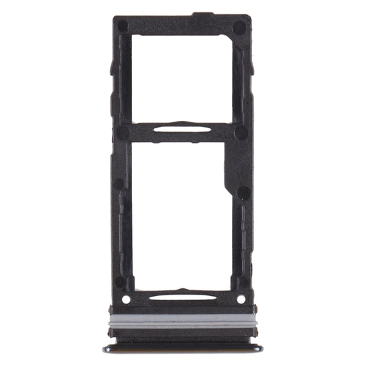 For Samsung Galaxy A72 SM-A725 SIM Card Tray + SIM Card Tray / Micro SD Card Tray (Black) - Card Tray by buy2fix | Online Shopping UK | buy2fix