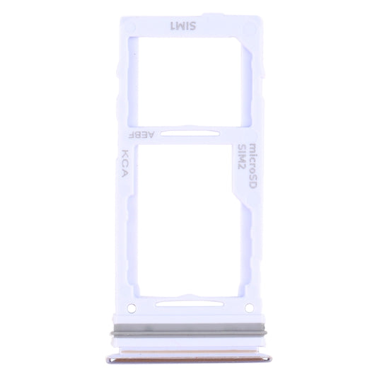 For Samsung Galaxy A72 SM-A725 SIM Card Tray + SIM Card Tray / Micro SD Card Tray (Purple) - Card Tray by buy2fix | Online Shopping UK | buy2fix
