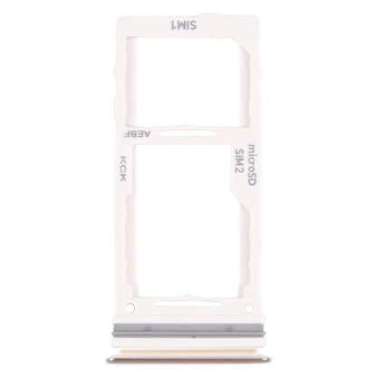 For Samsung Galaxy A72 SM-A725 SIM Card Tray + SIM Card Tray / Micro SD Card Tray (Silver) - Card Tray by buy2fix | Online Shopping UK | buy2fix
