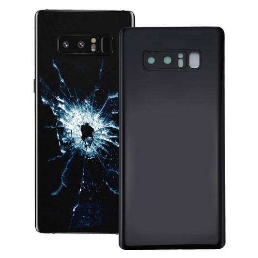 For Galaxy Note 8 Back Cover with Camera Lens Cover (Black) - Back Cover by buy2fix | Online Shopping UK | buy2fix