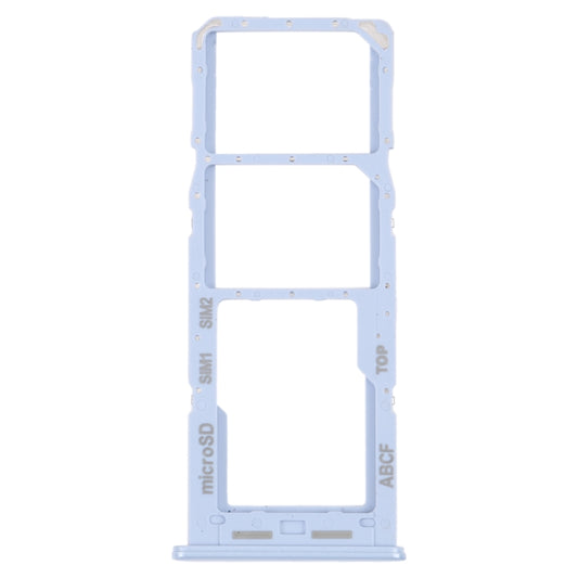 For Samsung Galaxy A23 5G SM-A236B Original SIM Card Tray + SIM Card Tray + Micro SD card tray (Blue) - Card Tray by buy2fix | Online Shopping UK | buy2fix