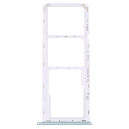For Samsung Galaxy M42 5G SM-A436B Original SIM Card Tray + SIM Card Tray + Micro SD card tray (Green) - Card Tray by buy2fix | Online Shopping UK | buy2fix