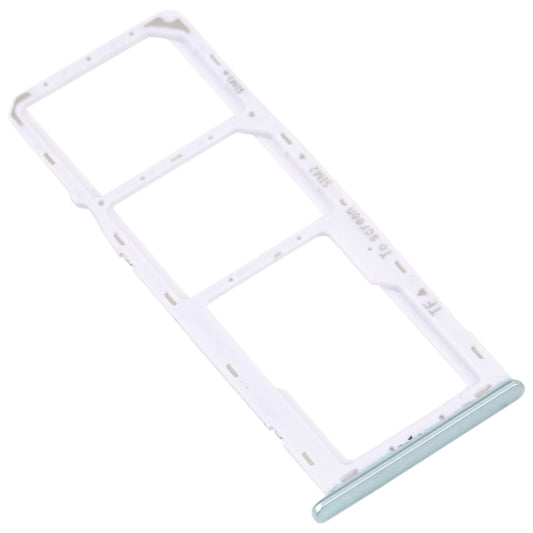 For Samsung Galaxy M42 5G SM-A436B Original SIM Card Tray + SIM Card Tray + Micro SD card tray (Green) - Card Tray by buy2fix | Online Shopping UK | buy2fix