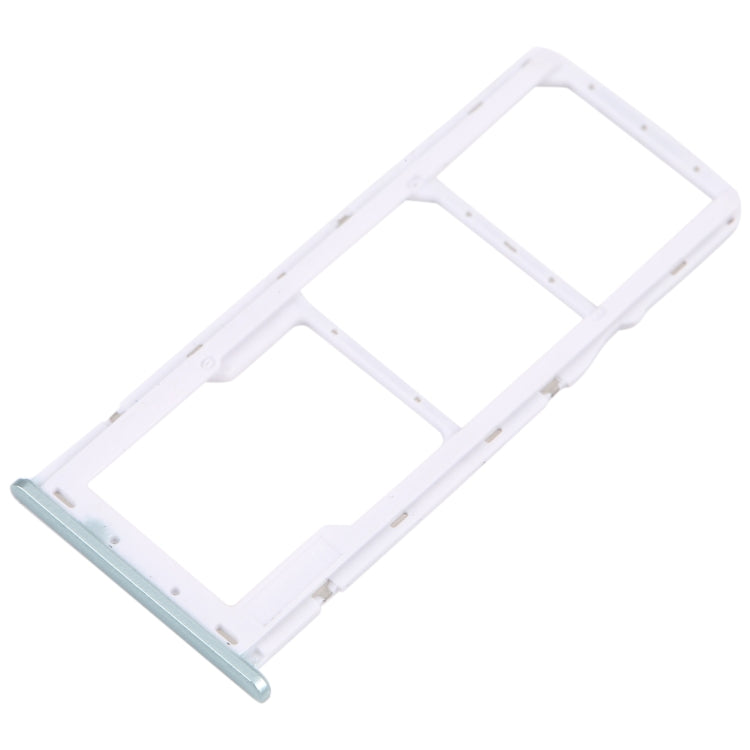 For Samsung Galaxy M42 5G SM-A436B Original SIM Card Tray + SIM Card Tray + Micro SD card tray (Green) - Card Tray by buy2fix | Online Shopping UK | buy2fix