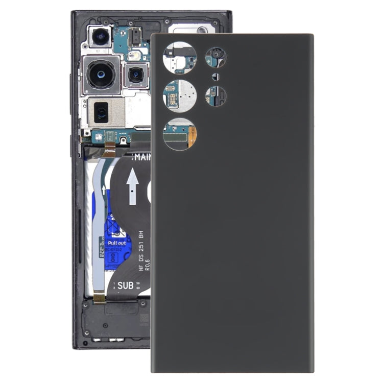 For Samsung Galaxy S23 Ultra 5G SM-S918B OEM Battery Back Cover(Black) -  by buy2fix | Online Shopping UK | buy2fix