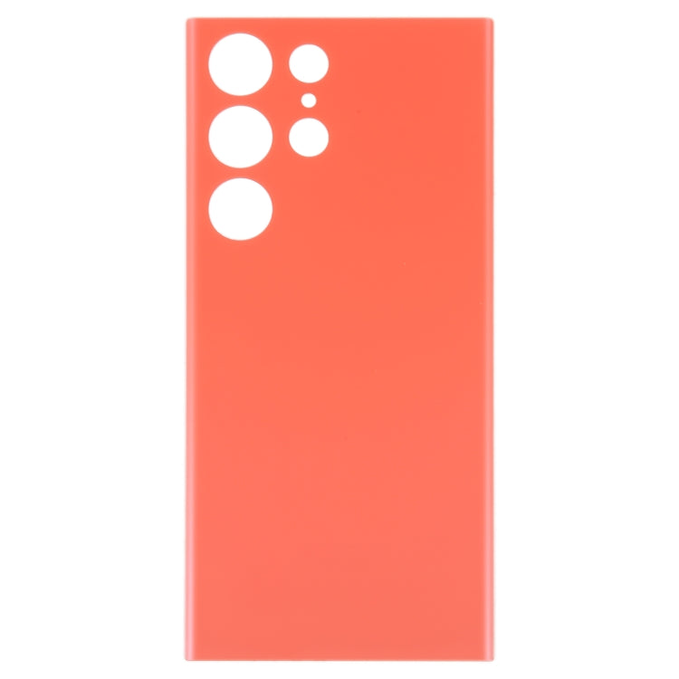 For Samsung Galaxy S23 Ultra 5G SM-S918B OEM Battery Back Cover(Red) -  by buy2fix | Online Shopping UK | buy2fix