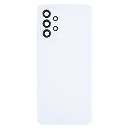 For Samsung Galaxy A23 5G SM-A236A Original Battery Back Cover with Camera Lens Cover(White) - Camera Series by buy2fix | Online Shopping UK | buy2fix