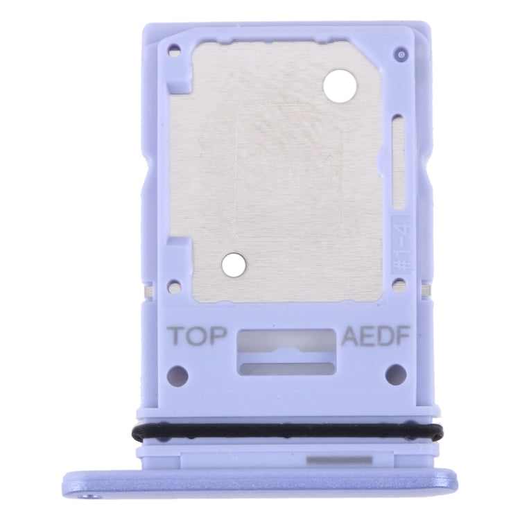 For Samsung Galaxy A54 SM-A546 Original SIM Card Tray + Micro SD Card Tray (Purple) - Card Tray by buy2fix | Online Shopping UK | buy2fix