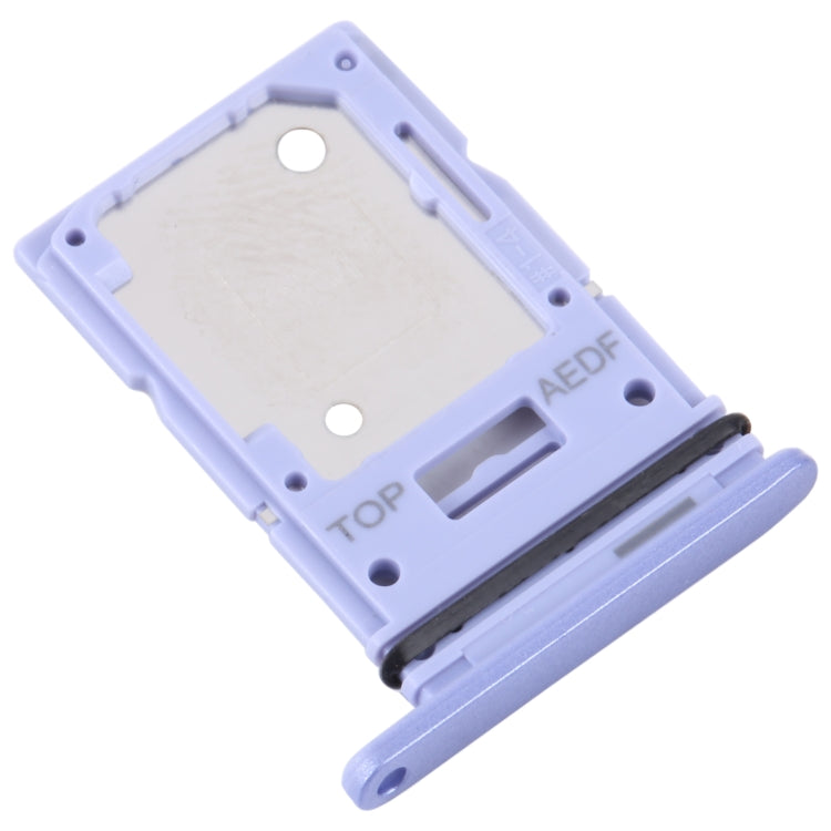 For Samsung Galaxy A54 SM-A546 Original SIM Card Tray + Micro SD Card Tray (Purple) - Card Tray by buy2fix | Online Shopping UK | buy2fix