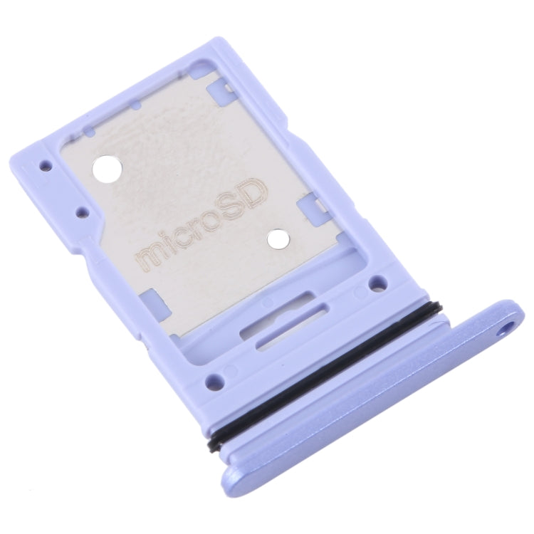 For Samsung Galaxy A54 SM-A546 Original SIM Card Tray + Micro SD Card Tray (Purple) - Card Tray by buy2fix | Online Shopping UK | buy2fix
