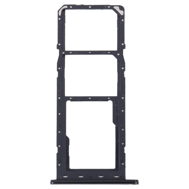 For Samsung Galaxy M04 SM-M045F Original SIM Card Tray + SIM Card Tray + Micro SD Card Tray (Black) - Card Tray by buy2fix | Online Shopping UK | buy2fix