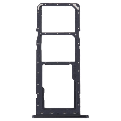 For Samsung Galaxy M04 SM-M045F Original SIM Card Tray + SIM Card Tray + Micro SD Card Tray (Black) - Card Tray by buy2fix | Online Shopping UK | buy2fix