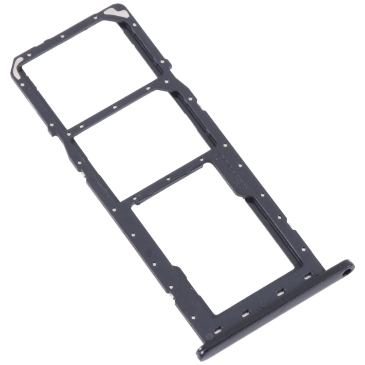 For Samsung Galaxy M04 SM-M045F Original SIM Card Tray + SIM Card Tray + Micro SD Card Tray (Black) - Card Tray by buy2fix | Online Shopping UK | buy2fix