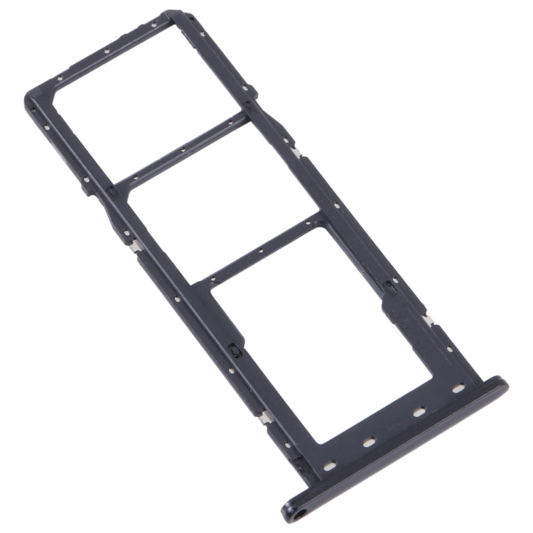 For Samsung Galaxy M04 SM-M045F Original SIM Card Tray + SIM Card Tray + Micro SD Card Tray (Black) - Card Tray by buy2fix | Online Shopping UK | buy2fix