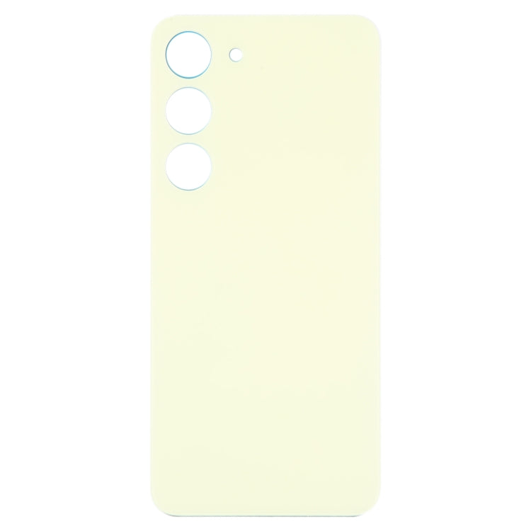 For Samsung Galaxy S23 SM-S911B OEM Glass Battery Back Cover(Yellow) -  by buy2fix | Online Shopping UK | buy2fix